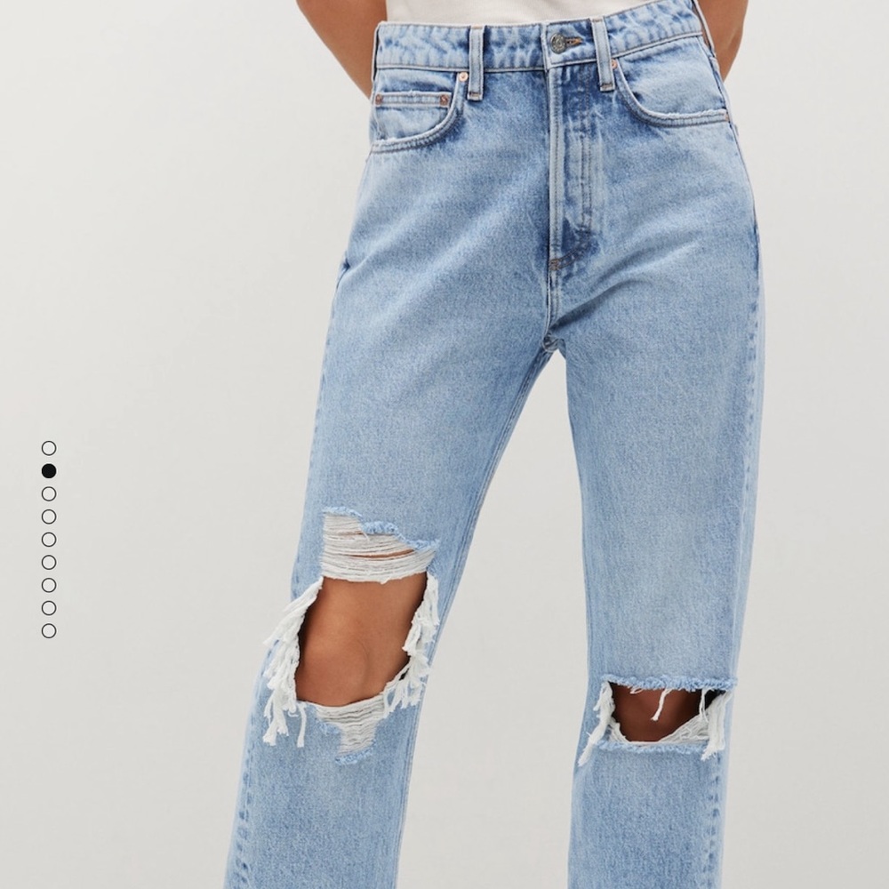 Straight, Baggy, Jeans